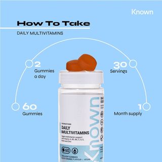 Known Nutrition Daily Multivitamin Supplements