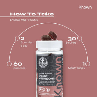 Known Nutrition Energy Mushroom Supplements