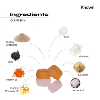 Known Nutrition Clear Skin Supplements