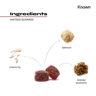 Known Nutrition Maitake Mushroom Supplements Gummies