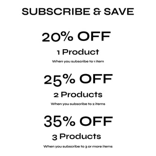 Subscribe and save with known nutrition