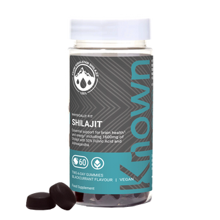 Shilajit Gummies with 50% Fulvic Acid & Ashwagandha - Energy Support & Brain Health