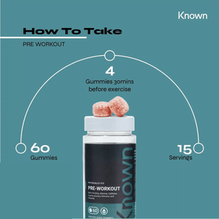 Known Nutrition Pre-Workout Supplement Gummies