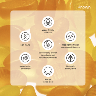 Known Nutrition Turmeric & Ginger Supplement Gummies