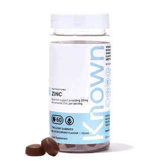 20mg Zinc Vegan Gummies - Immunity, Normal Fertility & Bone Support